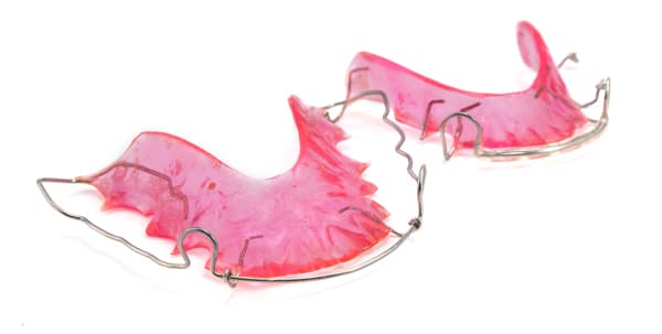 Hawley retainer option after orthodontic treatment at Dr. B Smiles Orthodontics in Wappingers Falls, NY